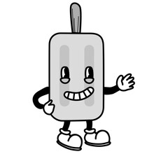 Popsicle Mascot Illustration