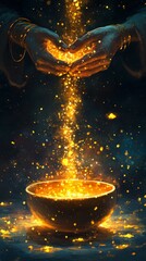 Singing Bowl Meditation Session Buddhism Religion Spiritual Symbol