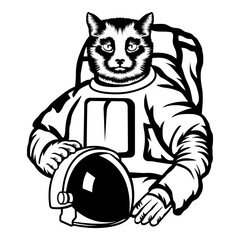 Astronaut Cat