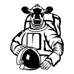 Astronaut Cow