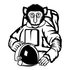 Astronaut Monkey