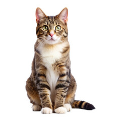 Obraz premium A cat standing with a Transparent background