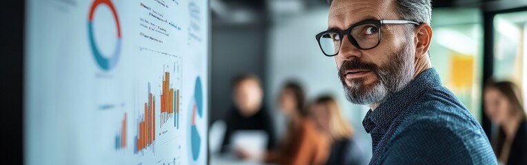 Obraz premium Collaborative Business Presentation