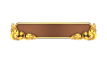 Khmer Art Lower third Frame