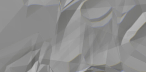 Fototapeta premium Gray crumpled paper texture background. white fabric crushed textured crumpled. white wrinkly backdrop paper background. gray paper texture material.panorama grunge wrinkly paper texture.paper texture
