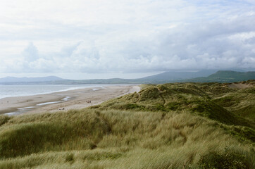 view from the beach