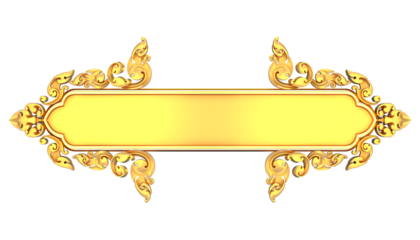 Khmer Art Lower third Frame