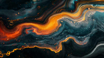 Obraz premium Beautiful abstract art backgrounds are perfect for websites, social media, and wall art. Generative AI Illustrations.