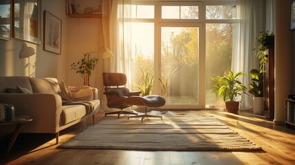 リビングルーム・北欧風