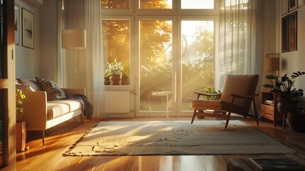 リビングルーム・北欧風