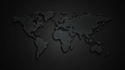 Naklejka premium World Map Illustration