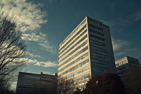 Historic Building: Tower at Walter Reed National Military Medical Center in Washington, DC Metro Area
