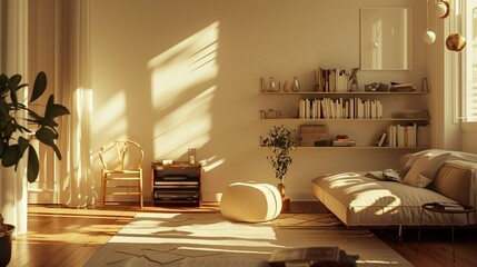 リビングルーム・北欧風