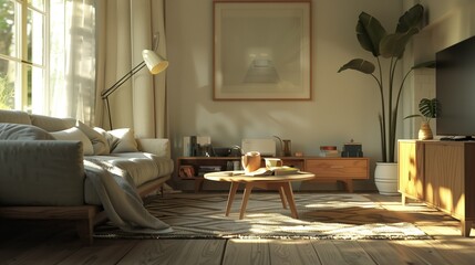 リビングルーム・北欧風