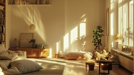 リビングルーム・北欧風