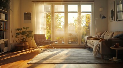 リビングルーム・北欧風