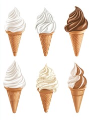 Ice Cream Cones Variety