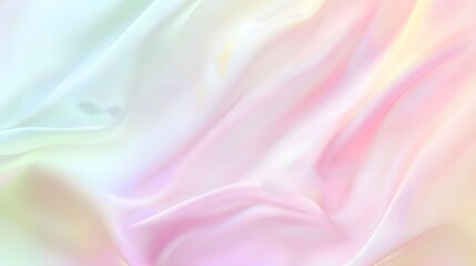 Obraz premium A serene horizontal background featuring a soft gradient of pastel colors, perfect for adding text or graphics