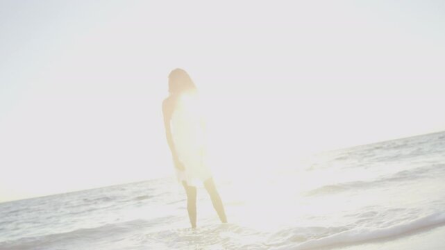 Barefoot Girl Luxury Beach resort travel Vacation
