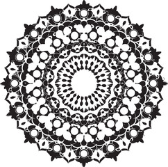 Diwali Mandala vector Art & Illustration