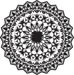 Diwali Mandala vector Art & Illustration
