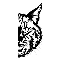 Bobcat Half Face