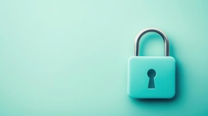 Fototapeta premium Digital certificate of trust securing a cloud-based platform, representing confidentiality in technology, data protection, trust