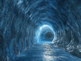 Naklejka premium End of Tunnel Light
