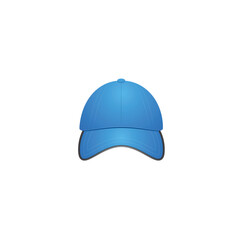 Blue Baseball Cap vector illustration 