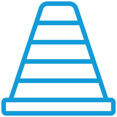 Construction cone icon