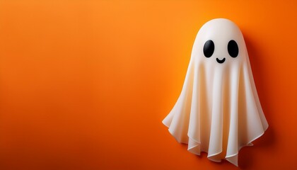 カワイイ幽霊の背景画像（Cute ghost background image.）  © ochikosan