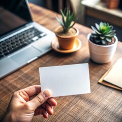 Obraz premium Business card mockup