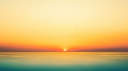 Obraz premium Gradient blur Overlay Orange Sky Evening Sunset Sunrise Pastel Soft Effect Background Pattern 