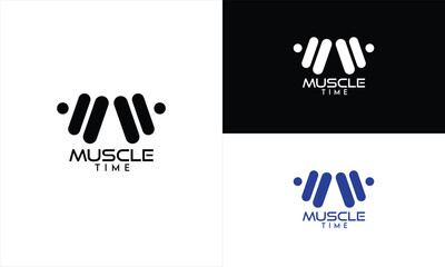 Fototapeta premium GYM Minimal Logo