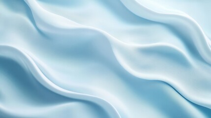 Fototapeta premium Minimalist Light Blue Background with Subtle Wave Patterns for Spa and Wellness Environments Generative AI