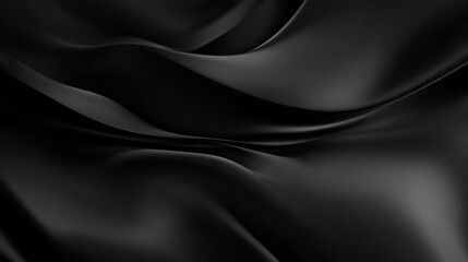 Obraz premium Black Gradient Wallpaper for Modern Design and Digital Backgrounds Generative AI
