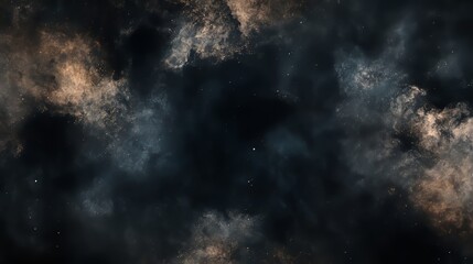 Dark Nebula Texture Background for Space and Astronomy Designs Generative AI