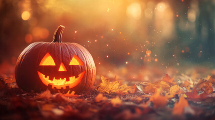 Fototapeta premium Halloween Background QHD Quality Enhanced With Ai - For Event & Social Media Use