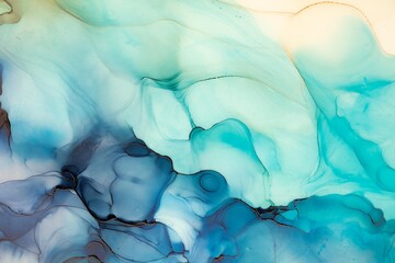 Original artwork photo of marble ink abstract art. High resolution photograph from exemplary original painting. Abstract painting was painted on HQ paper texture to create smooth marbling pattern.