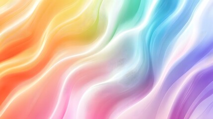 Obraz premium Colorful gradient background with a wavy texture. Abstract pattern of waves for design, banner, and wallpaper