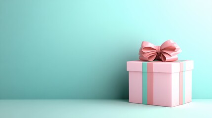 Obraz premium Pastel Gift Box