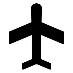 Airplane Icon Sign Symbol Vector Illustration