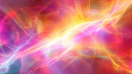 Flowing colorful gradient twirl magic composition background 