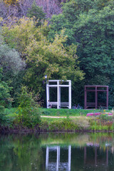 gazebo in the park