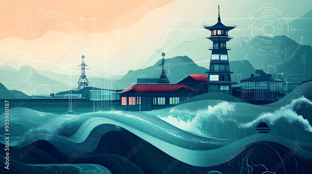 Poster innovative iot based tsunami risk assessment model for mitigating disaster impacts leveraging advanc