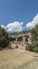 La ermita templaría de San Bartolomé de Ucero se encuentra ubicada en pleno corazón del Cañón del Río Lobos