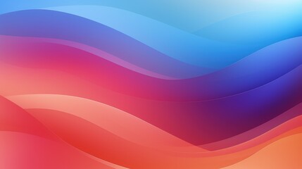 A vibrant abstract background featuring flowing waves in shades of blue, pink, and red, ideal for digital design.