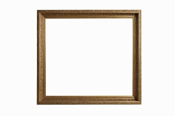a close up of a picture frame with a white background                          