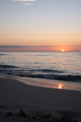Obraz premium sunset on the beach