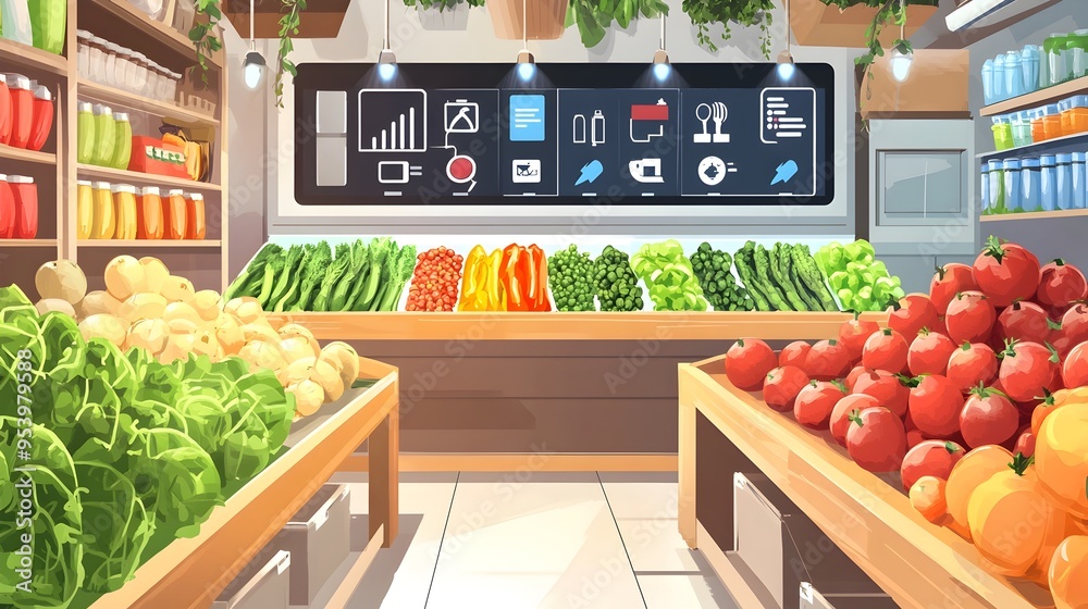 Poster iot powered environmental monitoring system for optimizing fresh market with real time temperature a